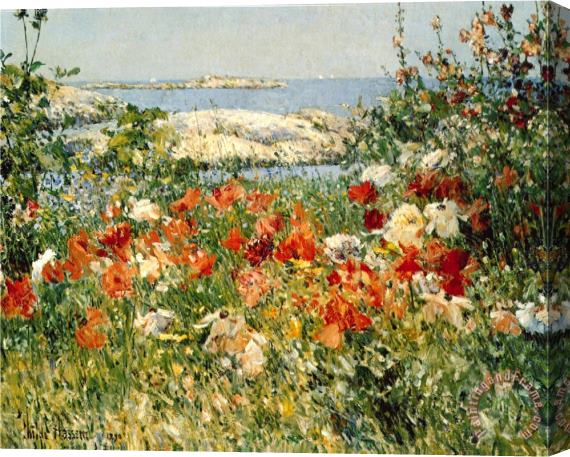 Childe Hassam Ocean view Stretched Canvas Print / Canvas Art