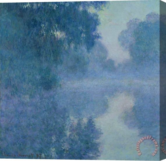 Claude Monet Branch of the Seine near Giverny Stretched Canvas Print / Canvas Art