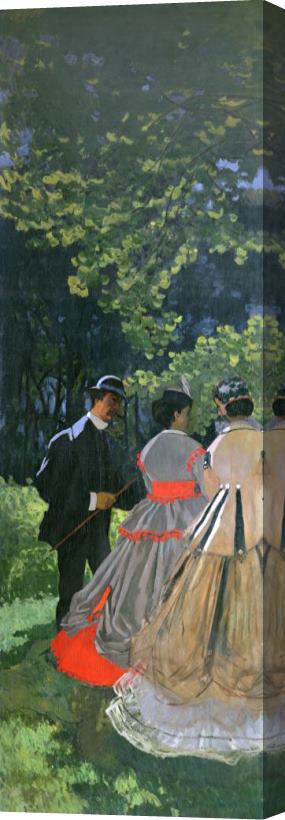 Claude Monet Dejeuner sur LHerbe Stretched Canvas Print / Canvas Art