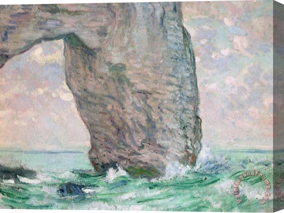 Claude Monet La Manneporte a Etretat Stretched Canvas Painting / Canvas Art