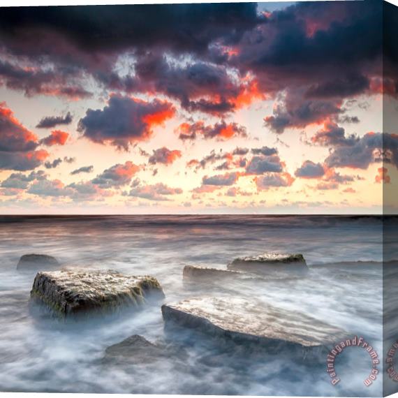 Collection 12 Boiling Sea Stretched Canvas Print / Canvas Art