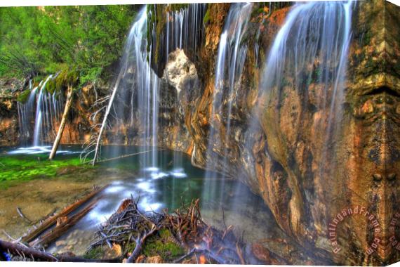 Collection 14 Lake Verde Falls Stretched Canvas Print / Canvas Art