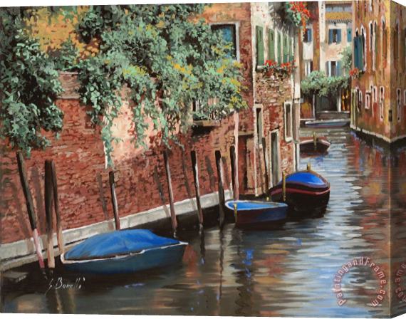 Collection 7 Barche A Venezia Stretched Canvas Painting / Canvas Art