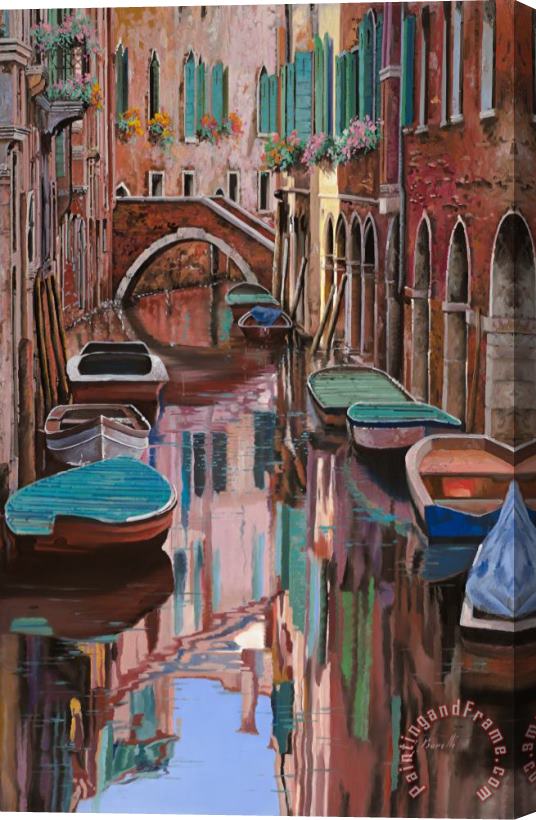 Collection 7 Venezia a colori Stretched Canvas Print / Canvas Art