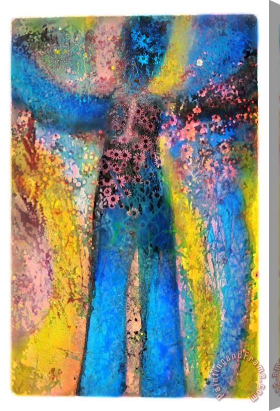 Collection 8 Gaia the rain maker Stretched Canvas Print / Canvas Art