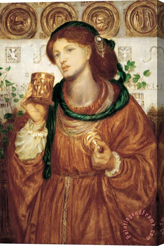 Dante Gabriel Rossetti The Loving Cup Stretched Canvas Print / Canvas Art