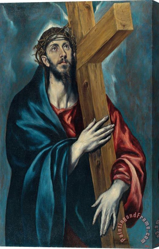 Domenikos Theotokopoulos, El Greco Christ Carrying The Cross Stretched Canvas Painting / Canvas Art
