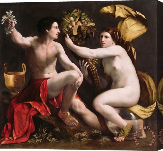 Dosso Dossi Allegory of Fortune Stretched Canvas Painting / Canvas Art