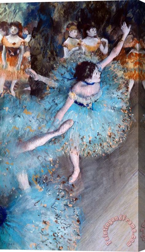 Edgar Degas Ballerina On Pointe Stretched Canvas Painting / Canvas Art