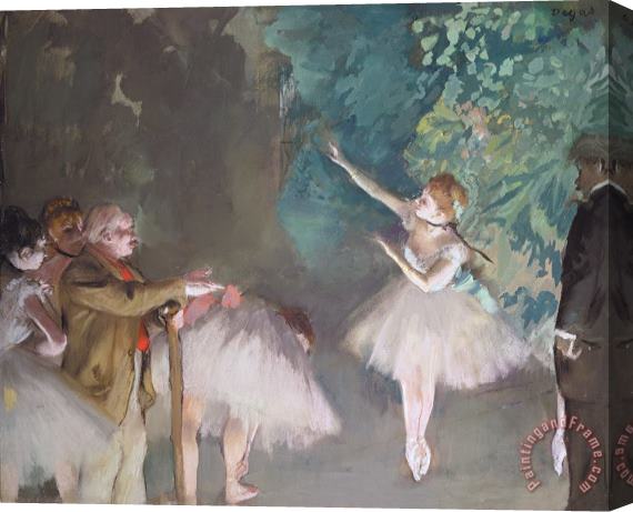 Edgar Degas Ballet Rehearsal Stretched Canvas Painting / Canvas Art