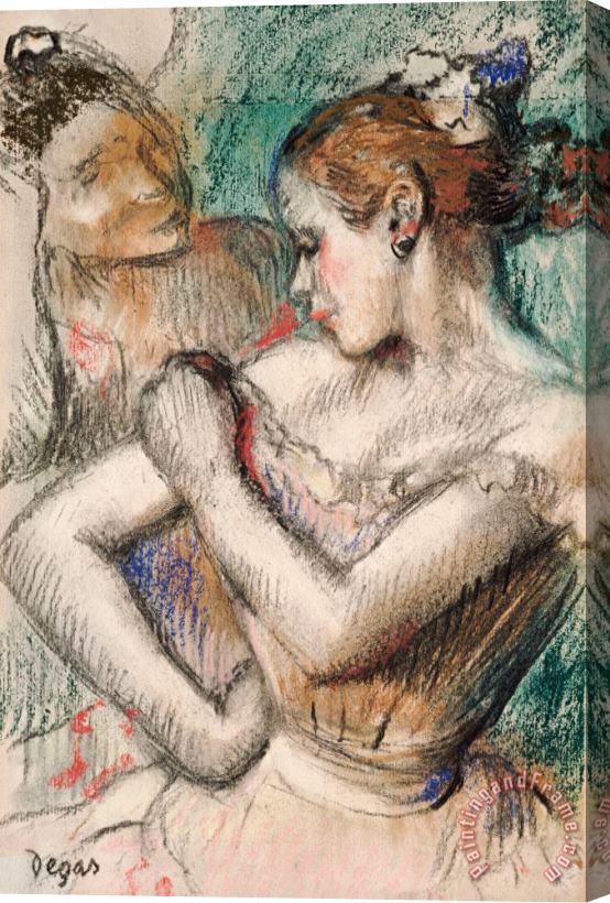 Edgar Degas Dancer Stretched Canvas Painting / Canvas Art