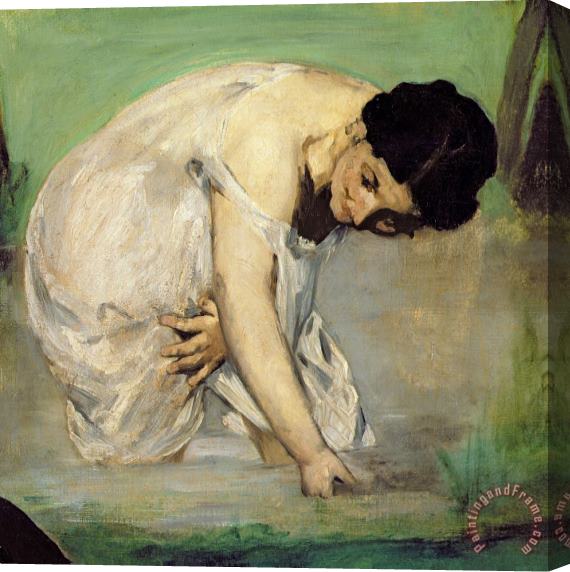 Edouard Manet Dejeuner sur lHerbe Stretched Canvas Print / Canvas Art