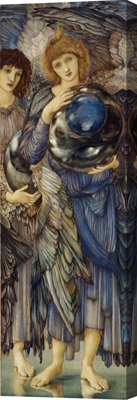 Edward Burne Jones The Days of Creation The Second Day Stretched Canvas Print / Canvas Art