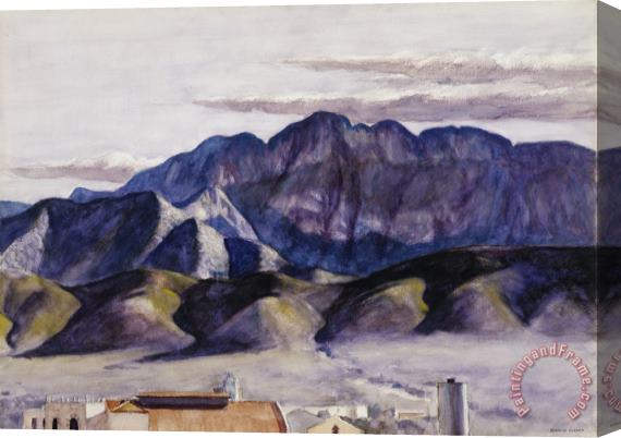 Edward Hopper Sierra Madre at Monterrey Stretched Canvas Print / Canvas Art