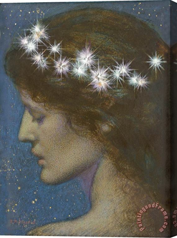 Edward Robert Hughes Night Stretched Canvas Painting / Canvas Art