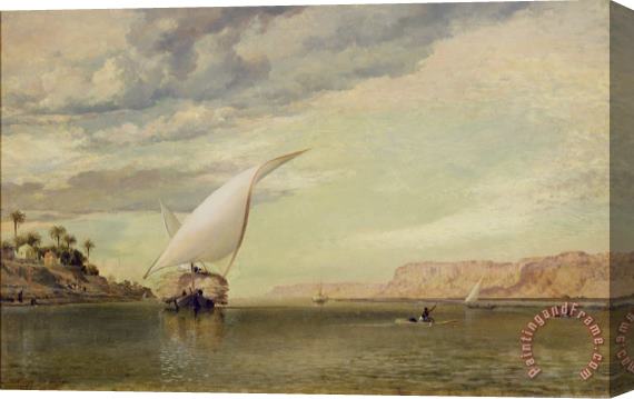 Edward William Cooke On the Nile Stretched Canvas Print / Canvas Art