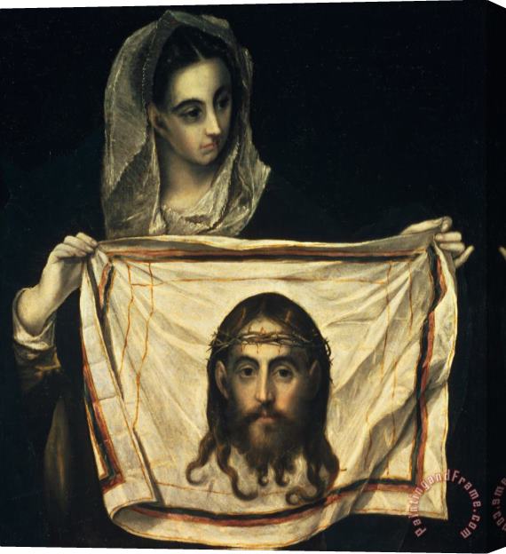 El Greco Domenico Theotocopuli St Veronica With The Holy Shroud Stretched Canvas Print / Canvas Art