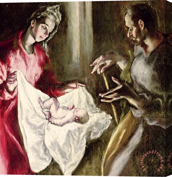 El Greco Domenico Theotocopuli The Nativity Stretched Canvas Print / Canvas Art