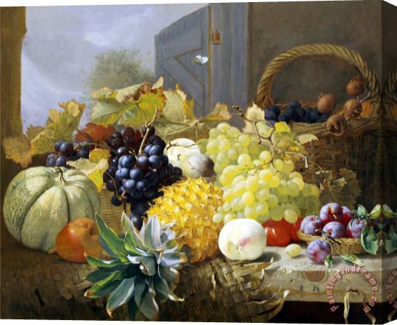 Eloise Harriet Stannard Abundance of Fruit Stretched Canvas Print / Canvas Art