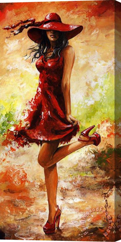 Emerico Toth Spring breeze Stretched Canvas Print / Canvas Art