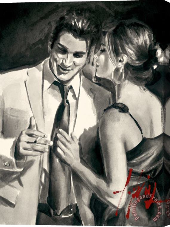 Fabian Perez The Proposal III Stretched Canvas Print / Canvas Art