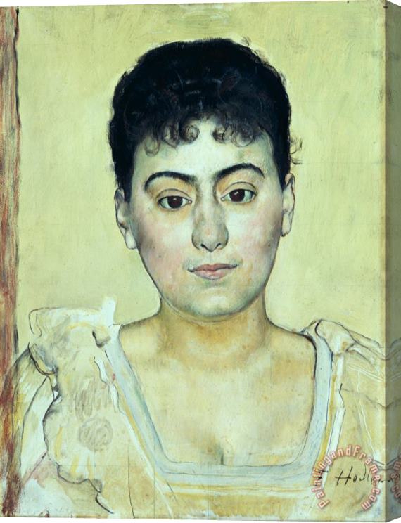 Ferdinand Hodler Portrait of Madame De R. Stretched Canvas Print / Canvas Art