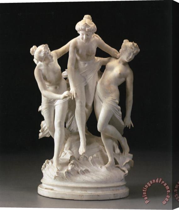 Ferdinando Andreini The Three Graces Stretched Canvas Print / Canvas Art