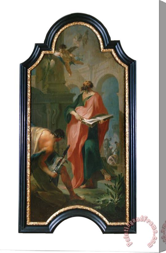 Franz Anton Maulbertsch St. Paul The Apostle Stretched Canvas Print / Canvas Art