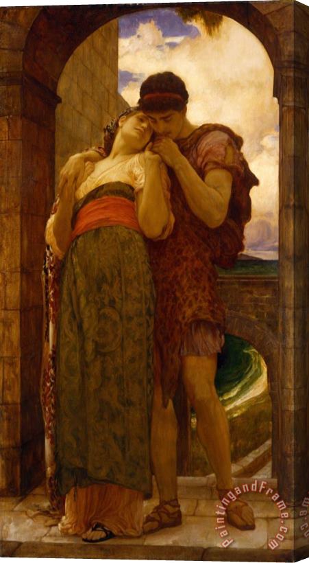 Frederic Leighton Wedded Stretched Canvas Print / Canvas Art