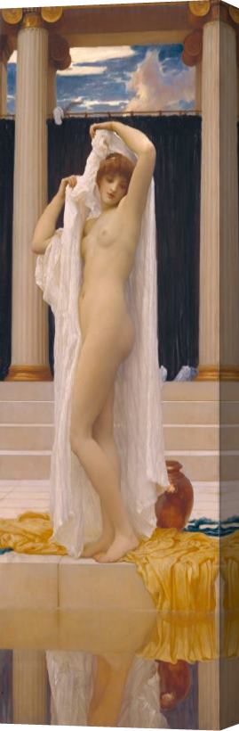 Frederic Lord, Leighton The Bath of Psyche Stretched Canvas Print / Canvas Art