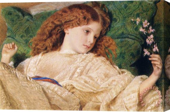 Frederic William Burton Dreams Stretched Canvas Painting / Canvas Art