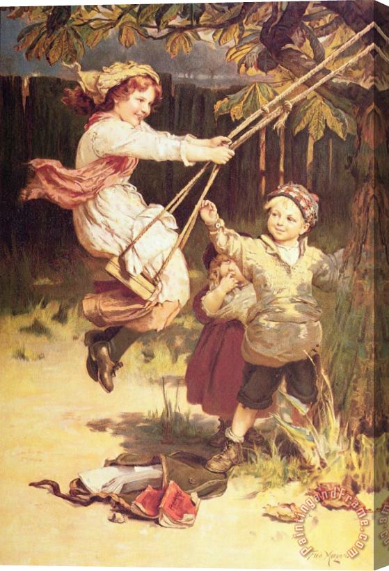 Frederick Morgan After School Stretched Canvas Painting / Canvas Art
