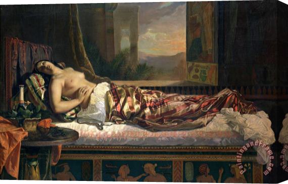 German von Bohn The Death of Cleopatra Stretched Canvas Painting / Canvas Art