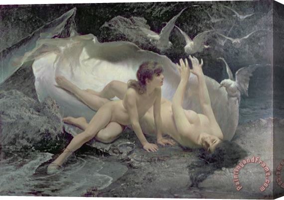 Gioacchino Pagliei The Naiads Stretched Canvas Painting / Canvas Art