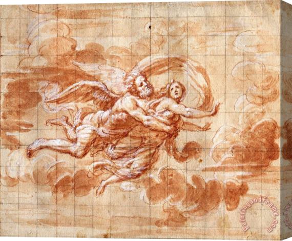 Giovanni Maria Morandi Boreas Abducting Orithyia 2 Stretched Canvas Painting / Canvas Art