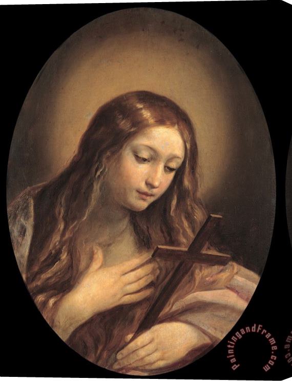 Guido Reni Penitent Magdalene Stretched Canvas Painting / Canvas Art