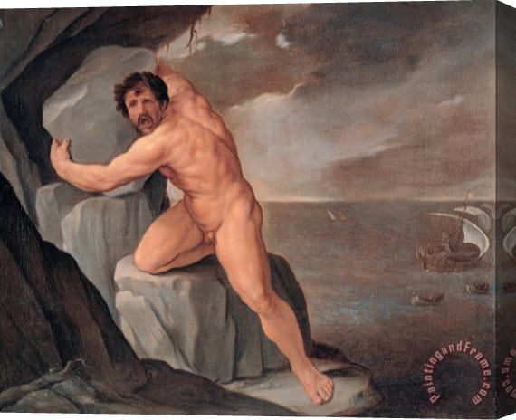 Guido Reni Polyphemus Stretched Canvas Painting / Canvas Art