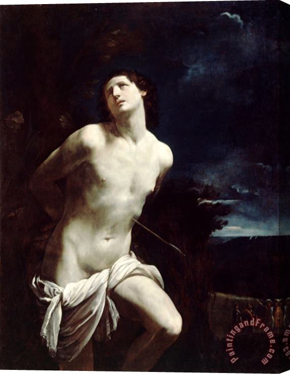 Guido Reni Saint Sebastian Stretched Canvas Painting / Canvas Art