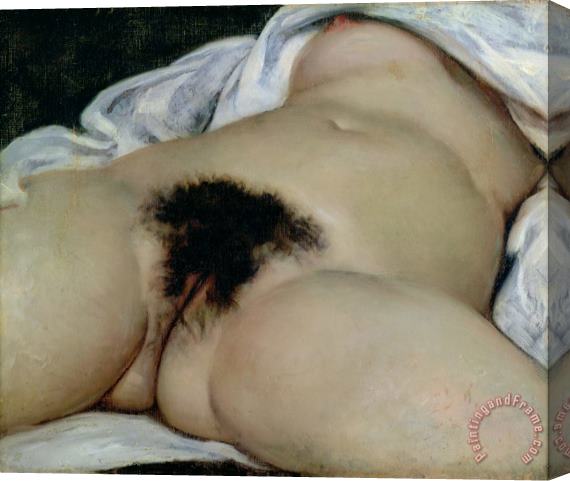 Gustave Courbet The Origin of the World Stretched Canvas Print / Canvas Art