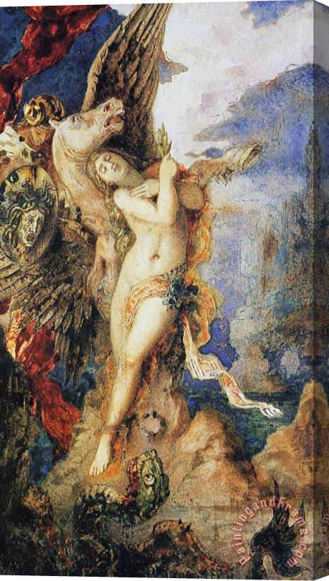 Gustave Moreau Perseus And Andromeda Stretched Canvas Print / Canvas Art