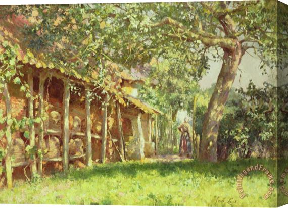Harold Harvey The Gypsy Camp Stretched Canvas Painting / Canvas Art