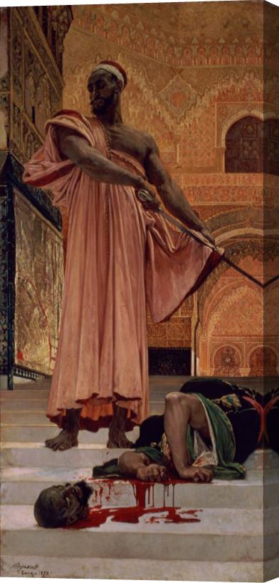 Henri Alexandre Georges Regnault Execution Without Trial under the Moorish Kings in Granada Stretched Canvas Painting / Canvas Art