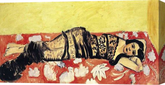 Henri Matisse Odalisque Stretched Canvas Painting / Canvas Art