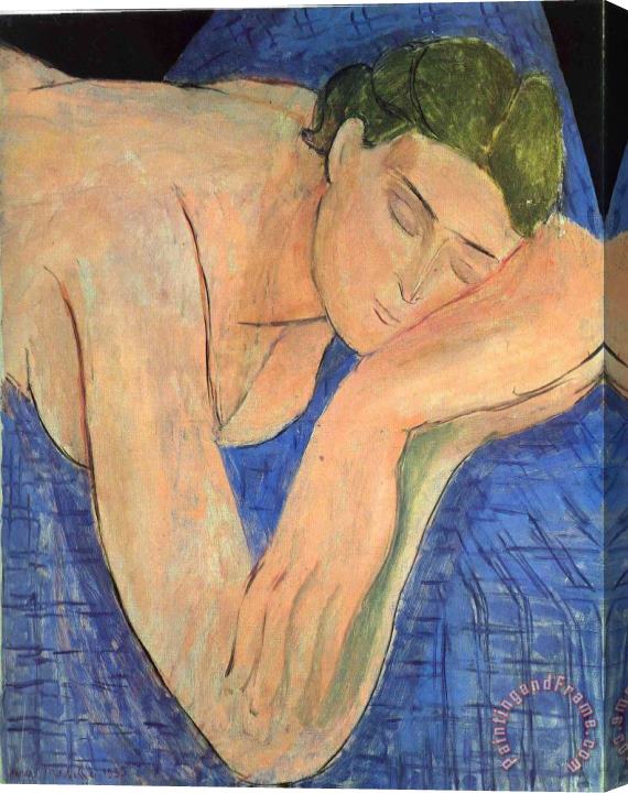 Henri Matisse The Dream 1935 Stretched Canvas Print / Canvas Art