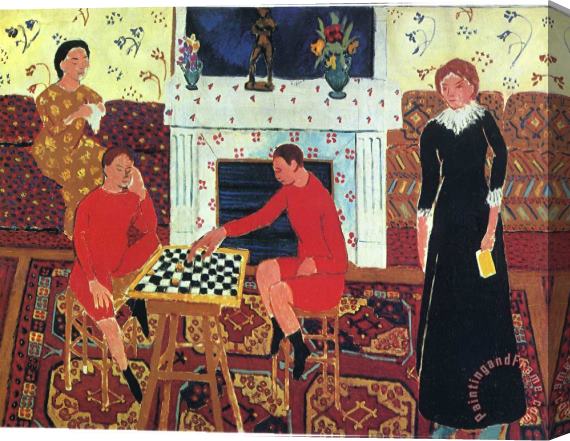Henri Matisse The Family of The Artist 1911 Stretched Canvas Painting / Canvas Art