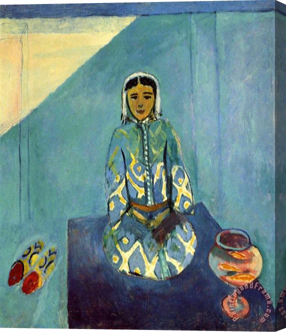 Henri Matisse Zorah on The Terrace 1912 Stretched Canvas Print / Canvas Art
