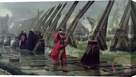 Henri-Paul Motte Richelieu Stretched Canvas Painting / Canvas Art