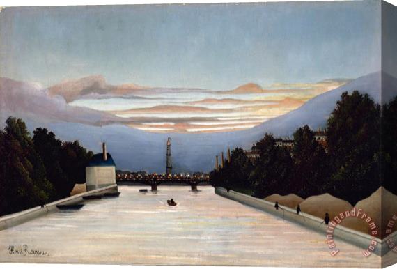 Henri Rousseau The Eiffel Tower Stretched Canvas Print / Canvas Art