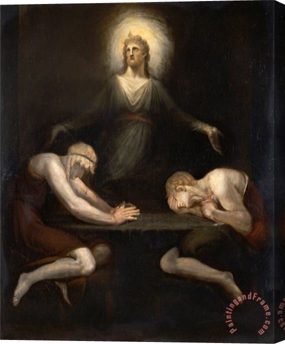 Henry Fuseli Christ Disappearing at Emmaus Stretched Canvas Print / Canvas Art