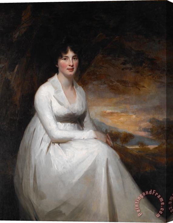 Henry Raeburn Mrs. Macdowall Stretched Canvas Print / Canvas Art